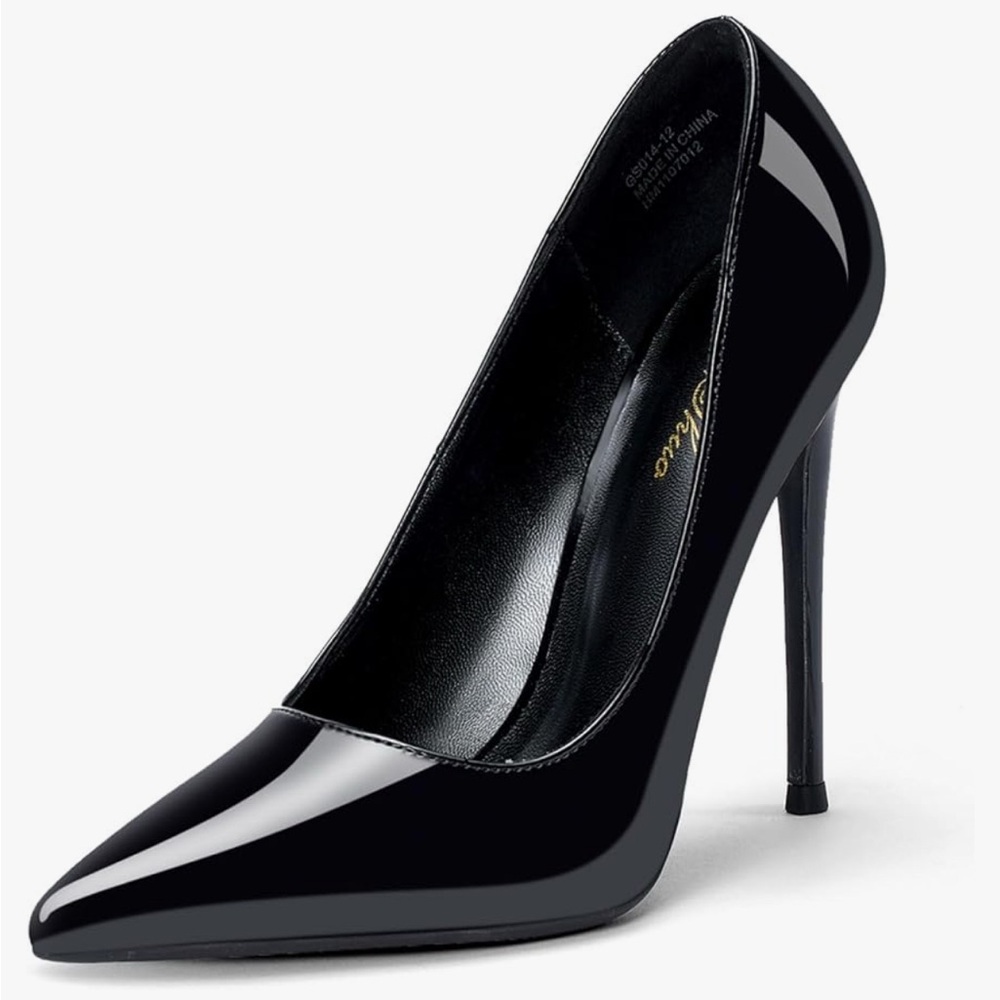 Genshuo Stiletto Heel Shoes, Size 7.5